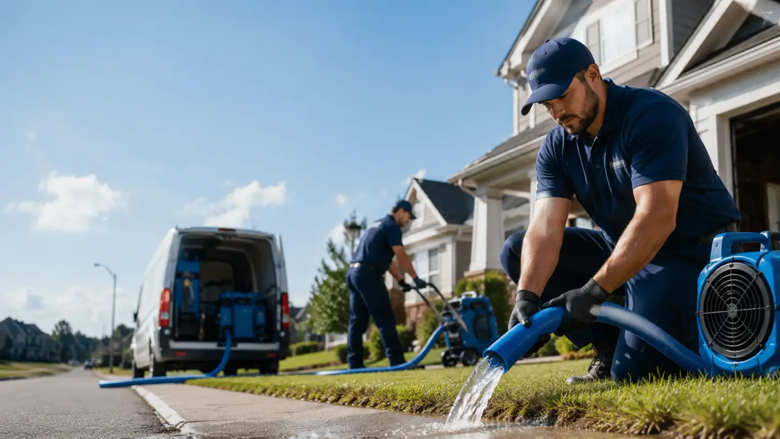 Flood Damage Restoration in Baldwin, ND